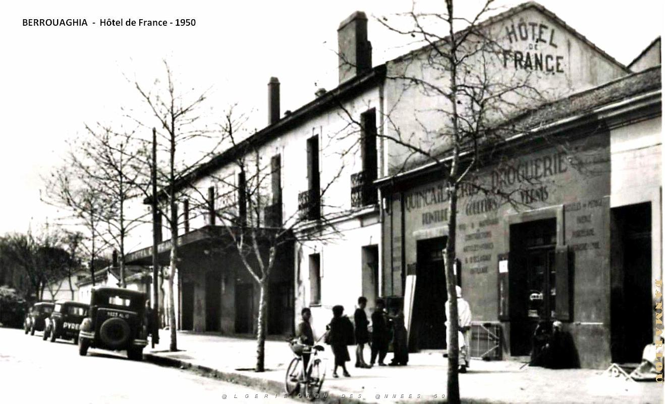 Berrouaghia - Hotel de France - 1950.jpg